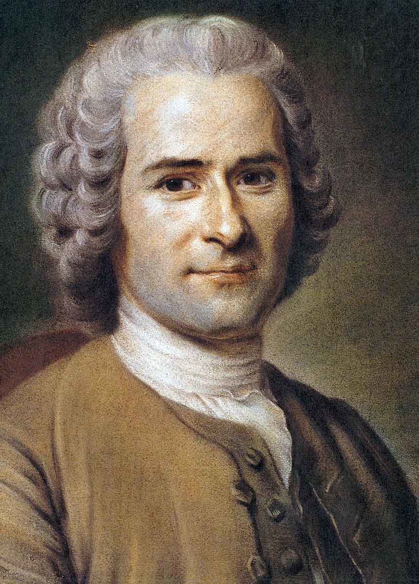 jean jacques rousseau portrait