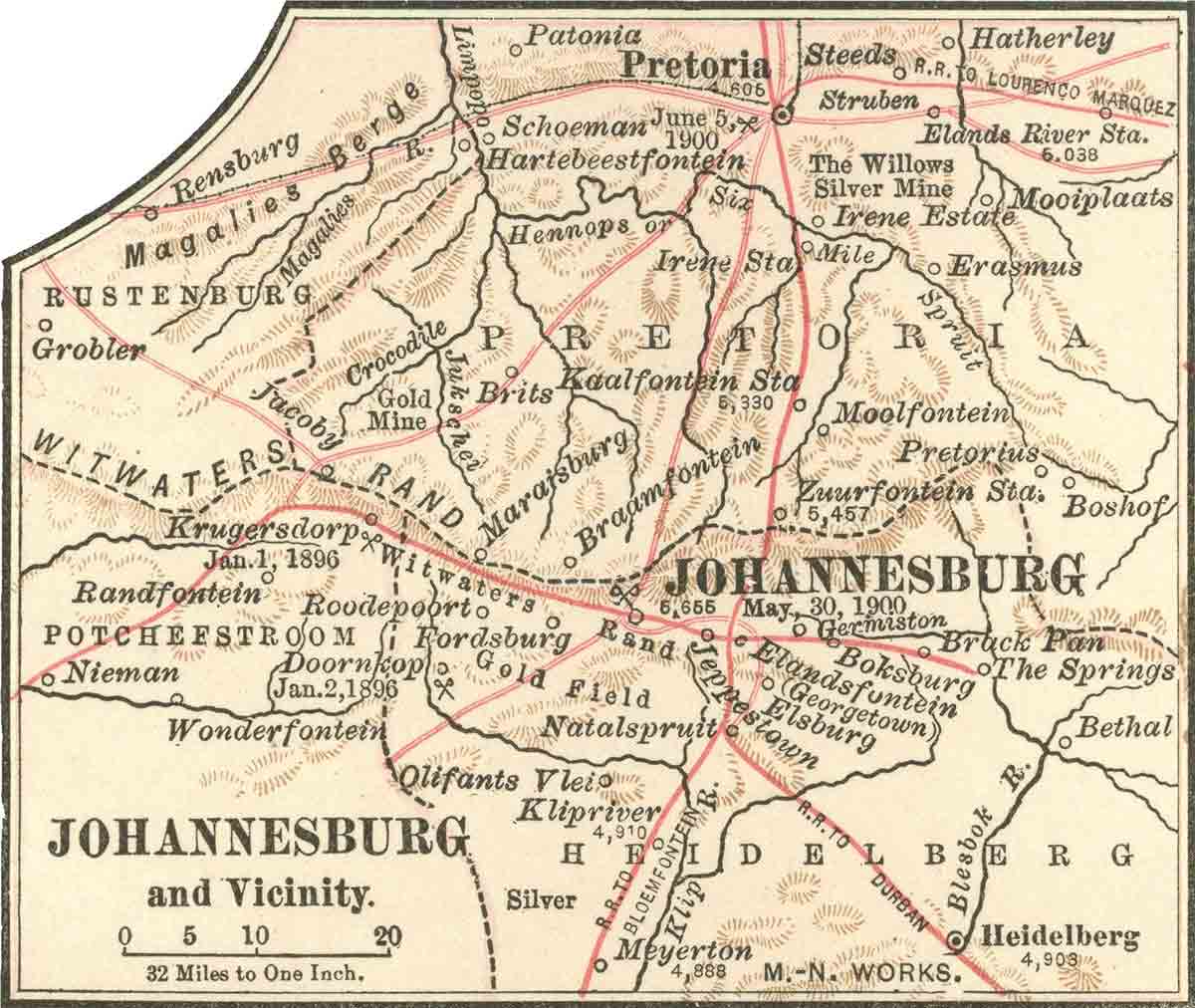 johannesburg map 1902