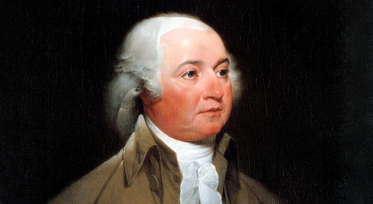 john adams presidential portrait