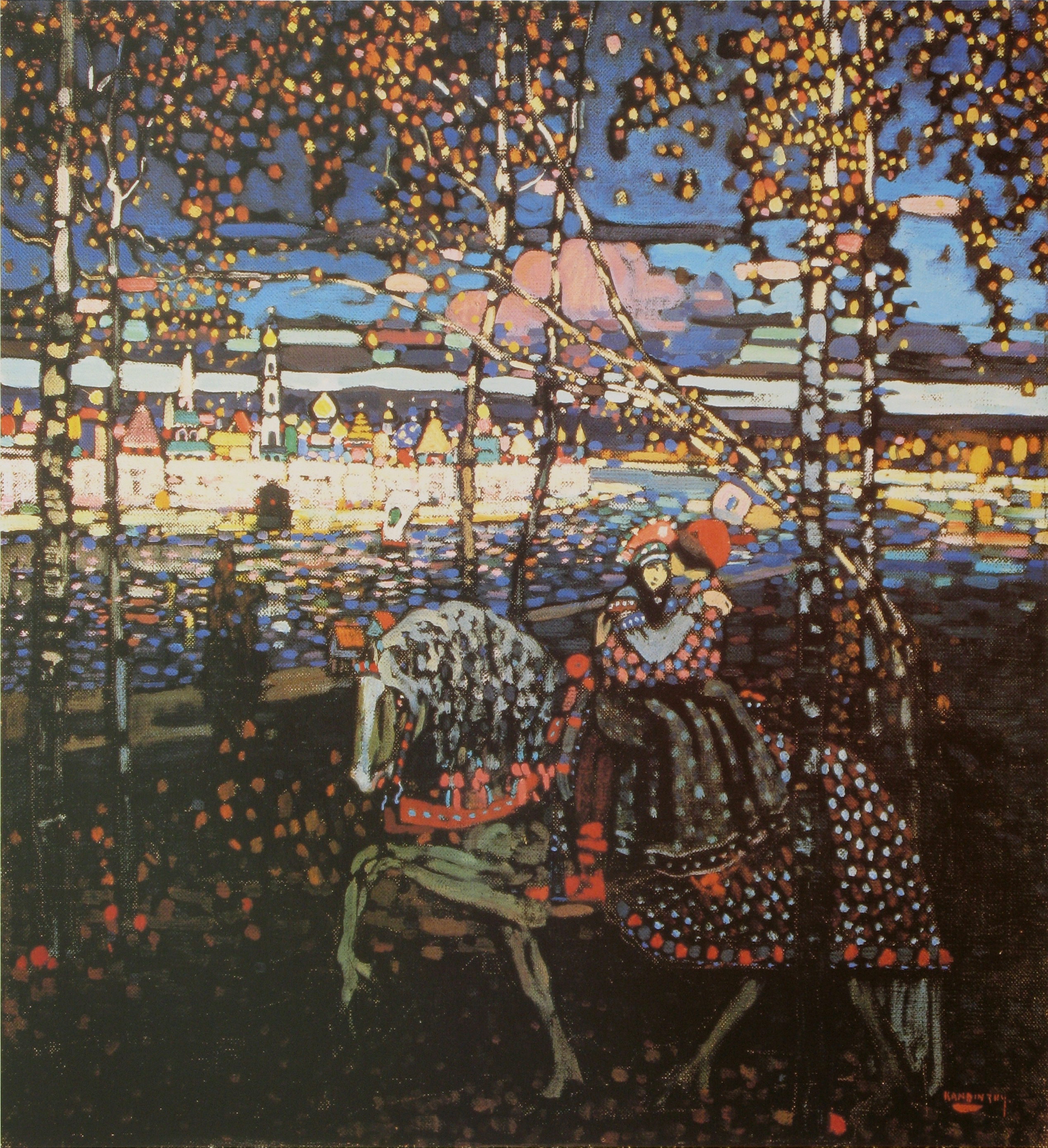 kandinsky couple painting