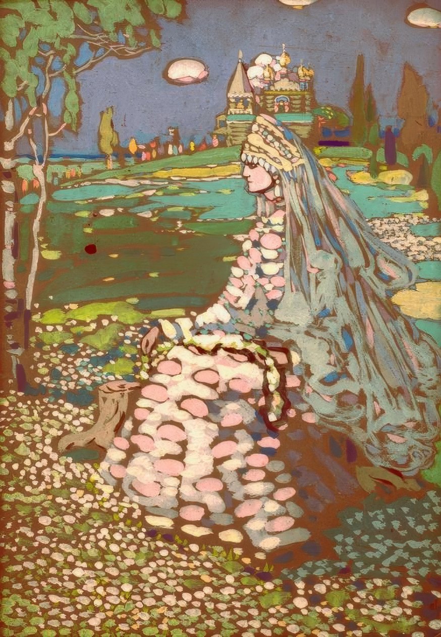 kandinsky russian roots bride painting