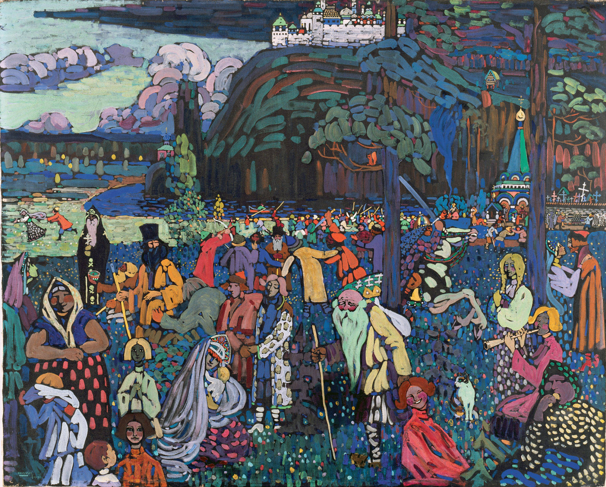 kandinsky russian roots colorful life painting