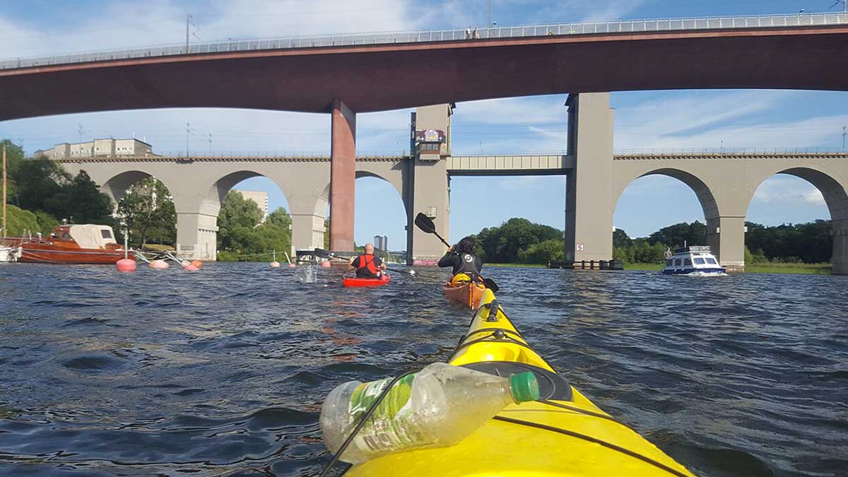 kayaking around the world