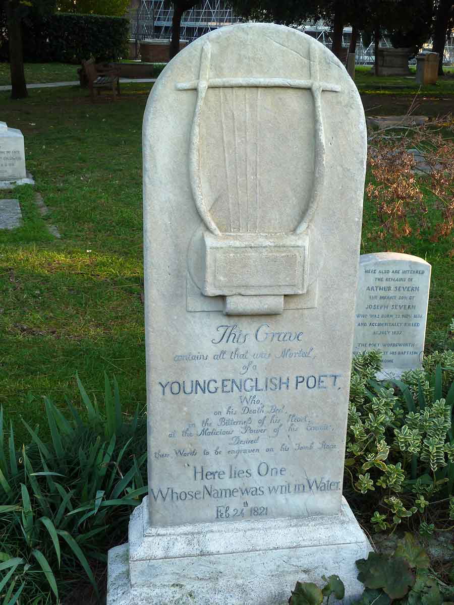 keats grave