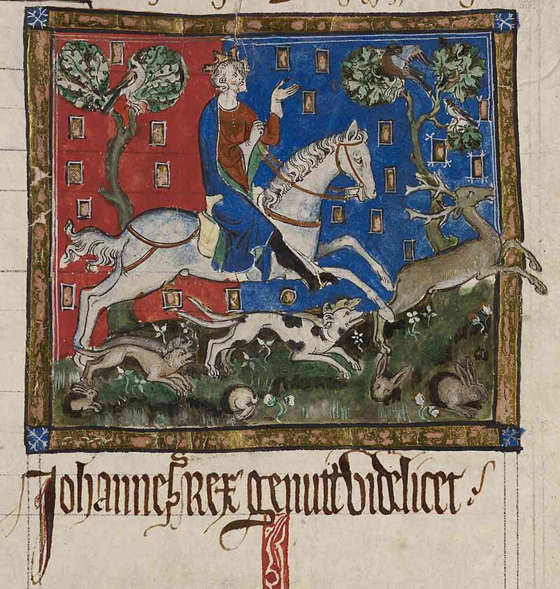king john stag hunt