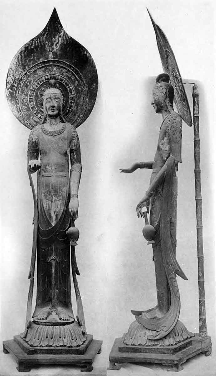 kudara kannon statue