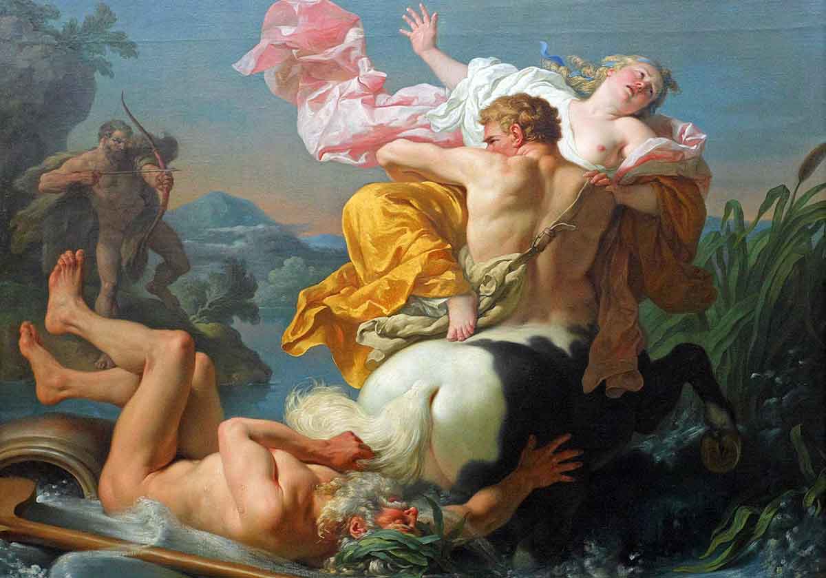 lagrenée abduction deianeira nessus painting