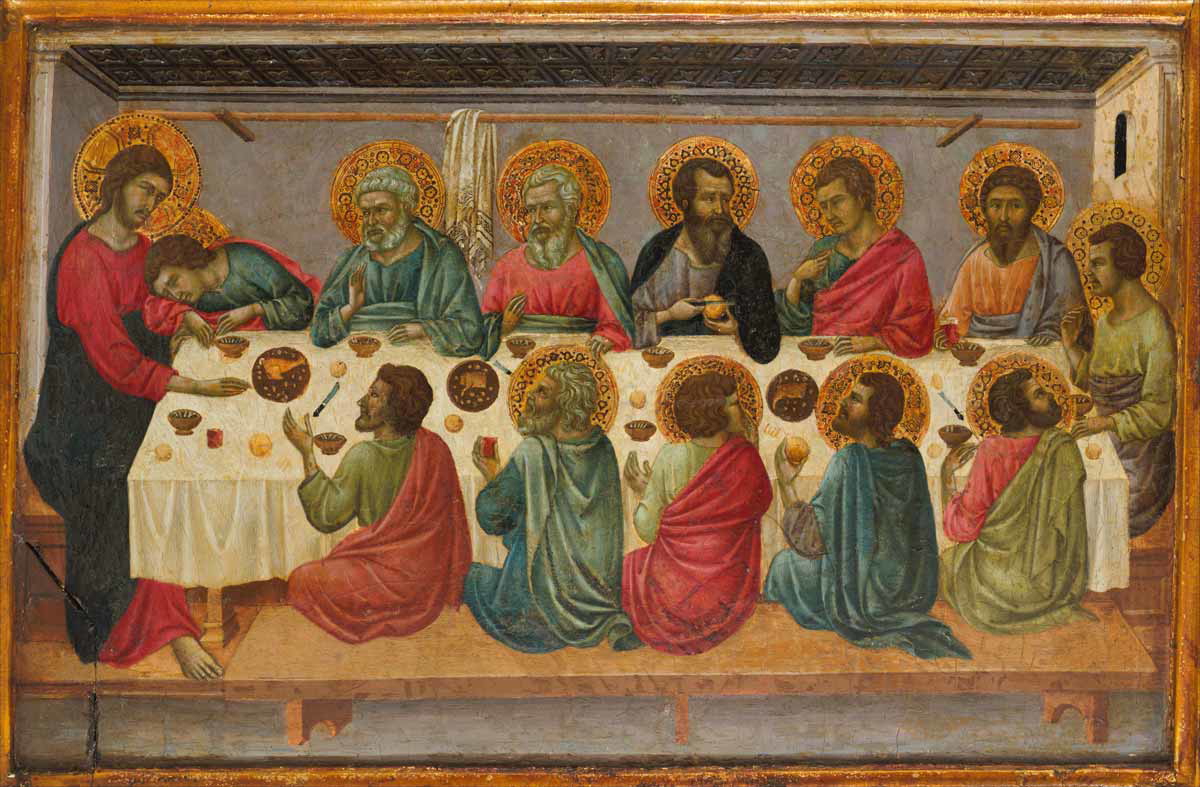 last supper crucifixion