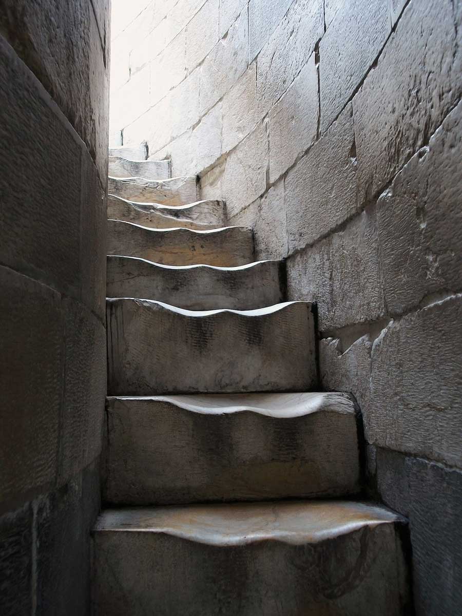 leaning tower of pisa inside