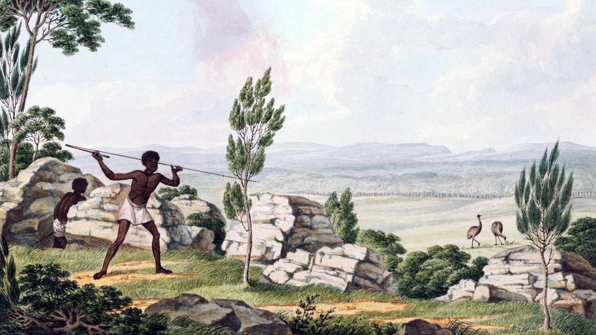 lyncett painting emus