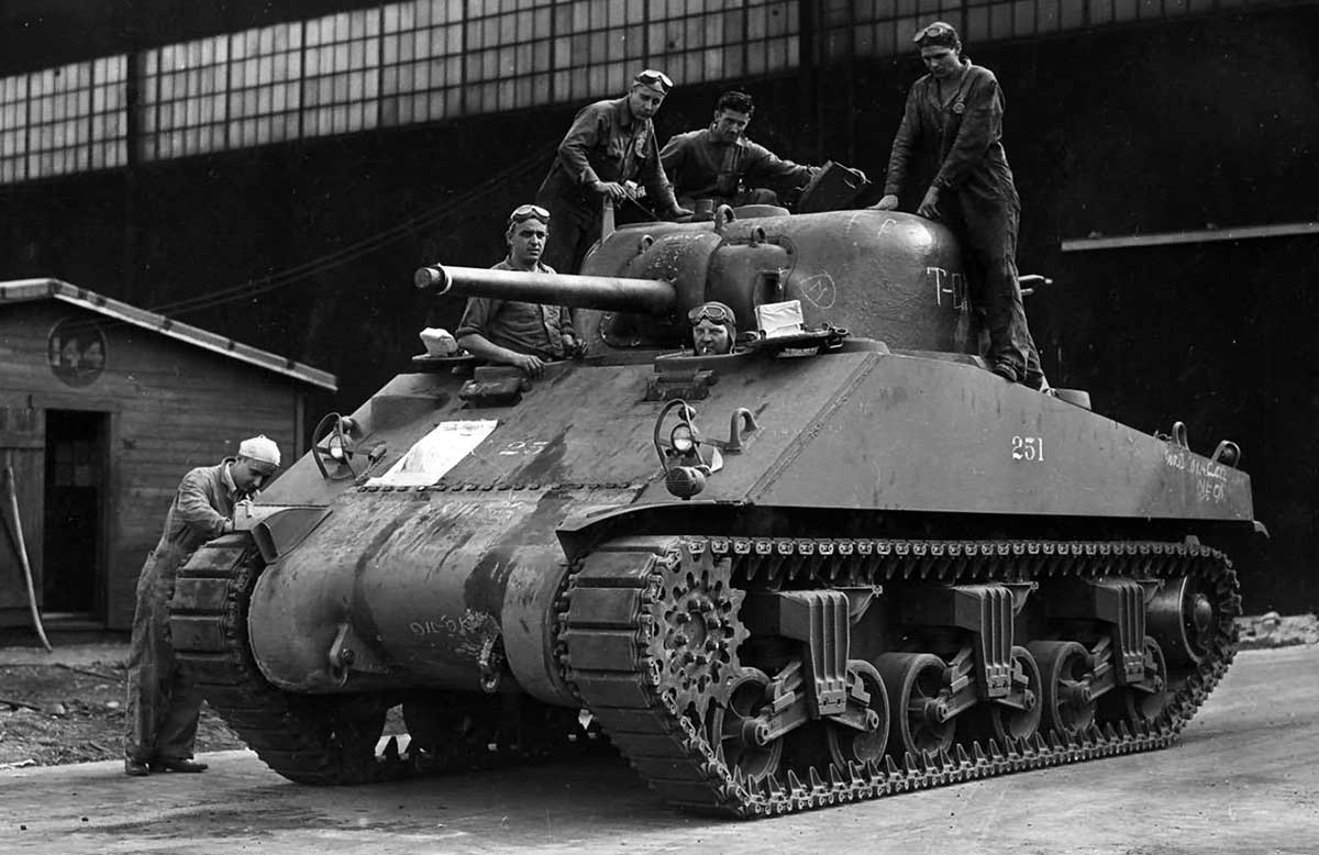 m4a2 sherman us