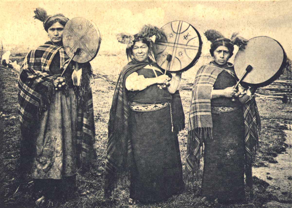 mapuche machi shamans kultrung