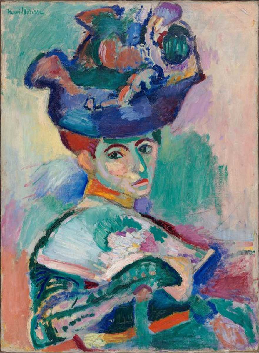 matisse woman with a hat