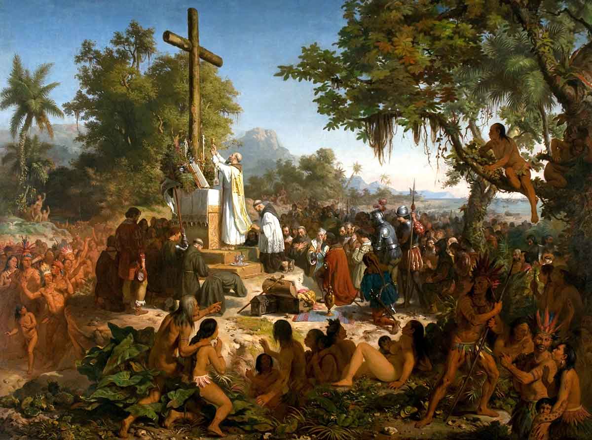 meirelles first mass brazil indigenous christianization