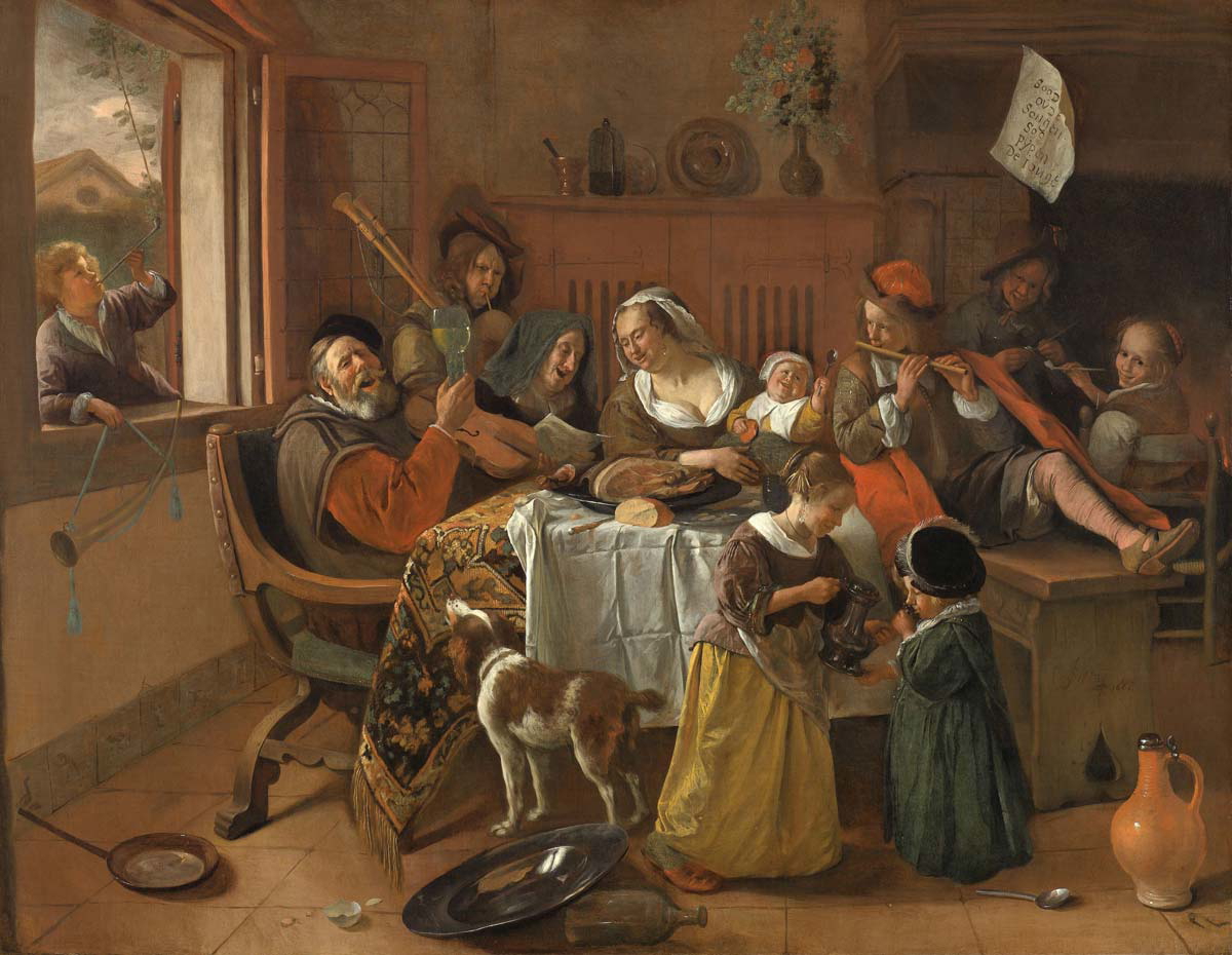 merry family steen rijksmuseum