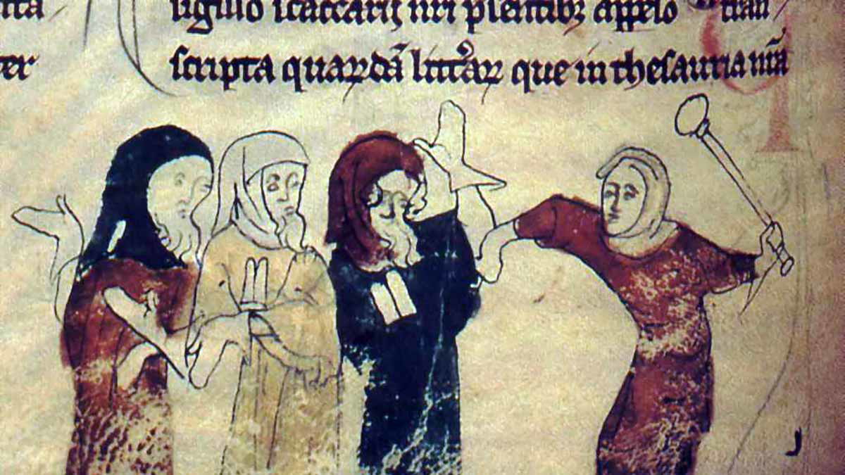 miniature jews edict expulsion