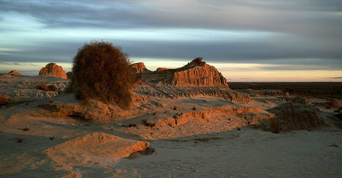 mungo national park photograph mungo man
