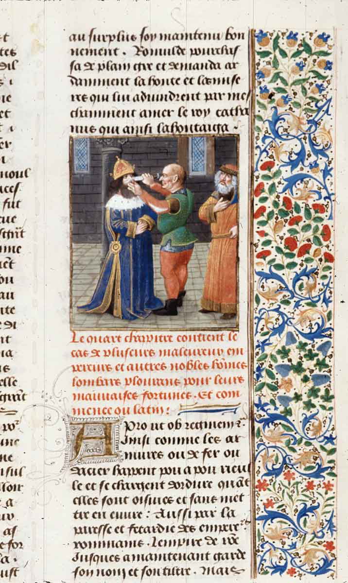 mutilation justinian french manuscript