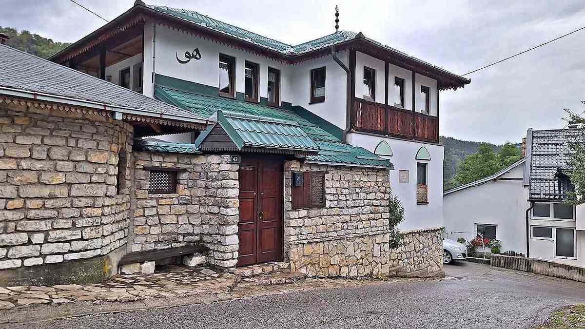 Naqshbandi tekke in Olovo, Bosnia and Herzegovina.