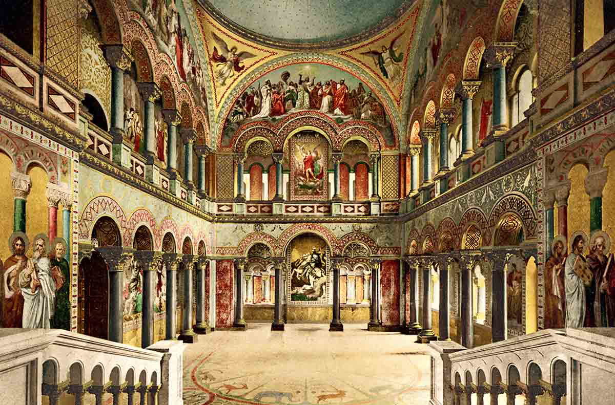 neuschwanstein throne room