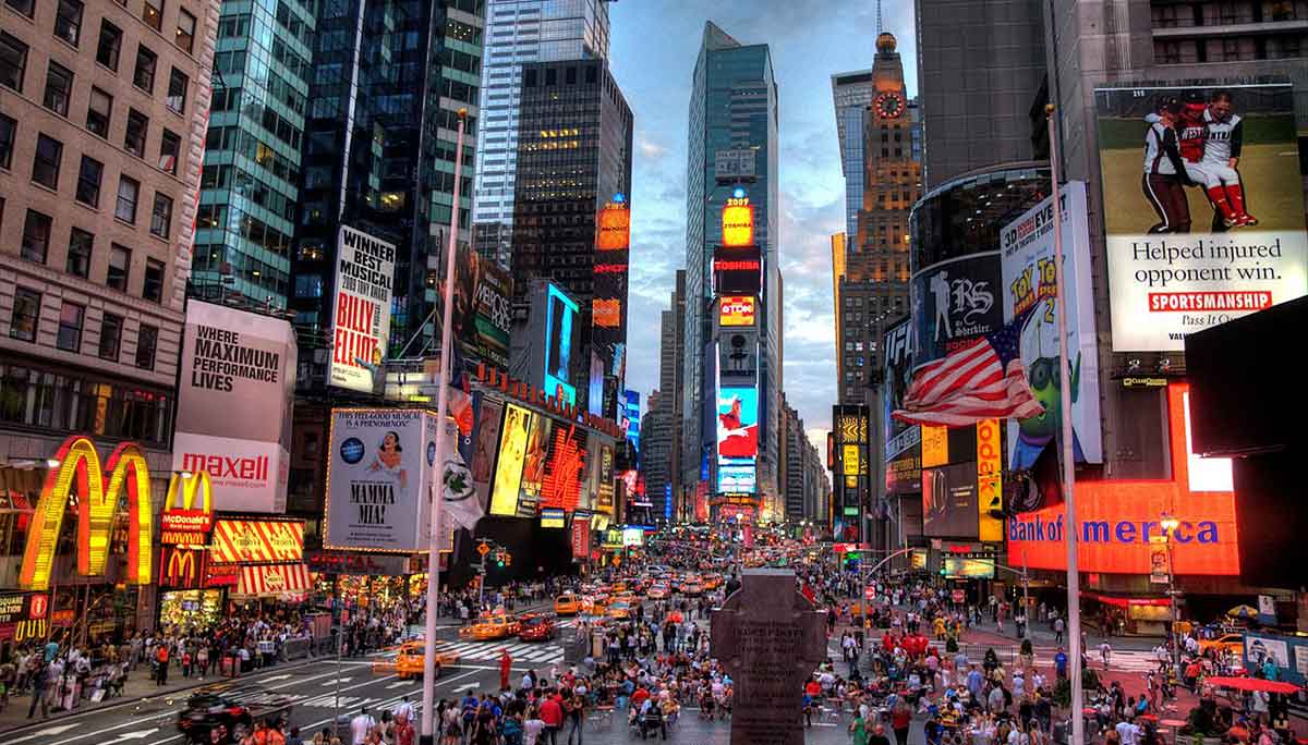 new york times square