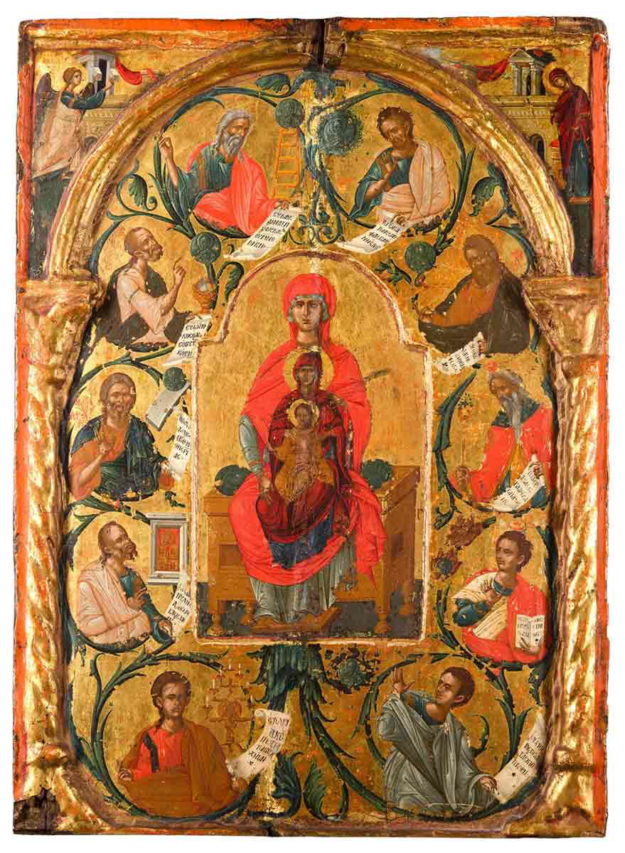 orthodox iconography prophets greece