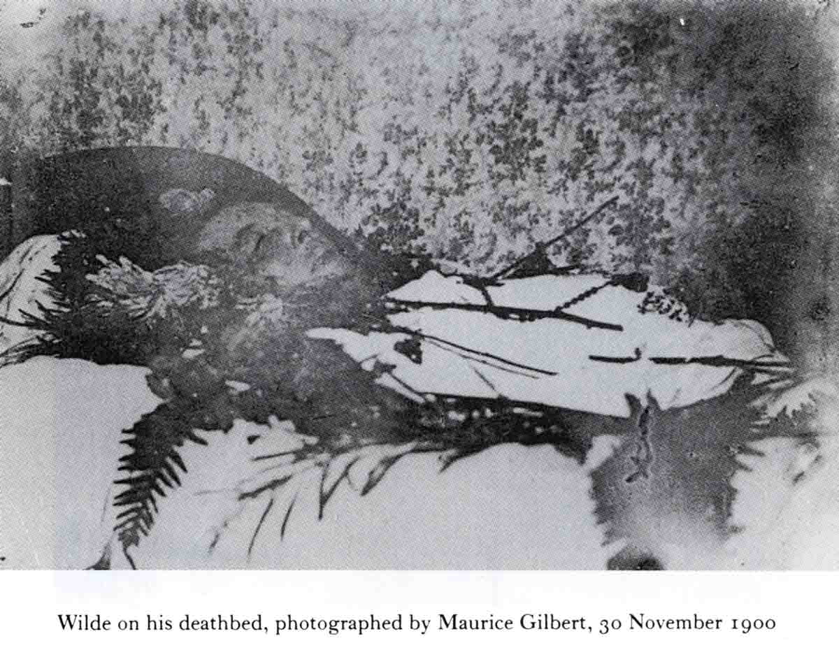 oscar wilde deathbed