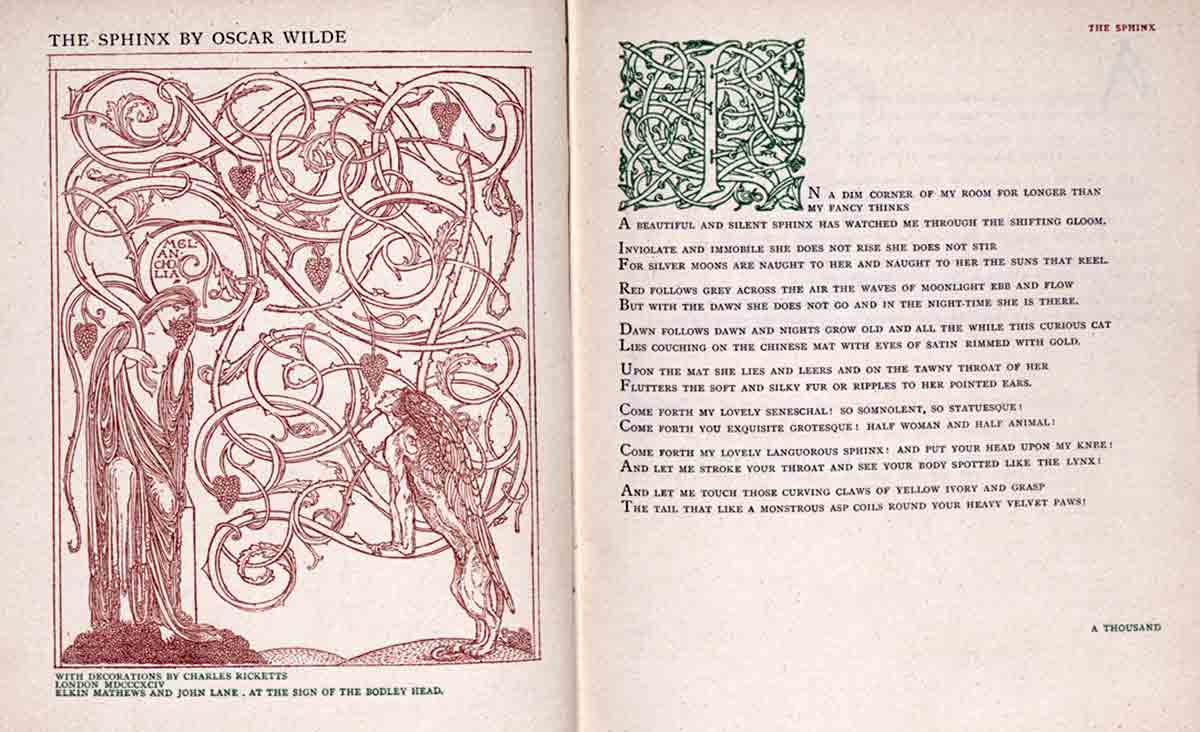 oscar wilde the sphinx