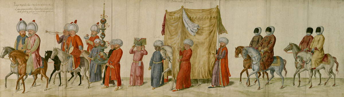ottoman women wedding procession