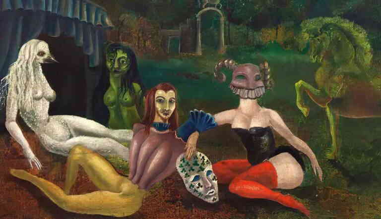 painting down below by leonora carrington