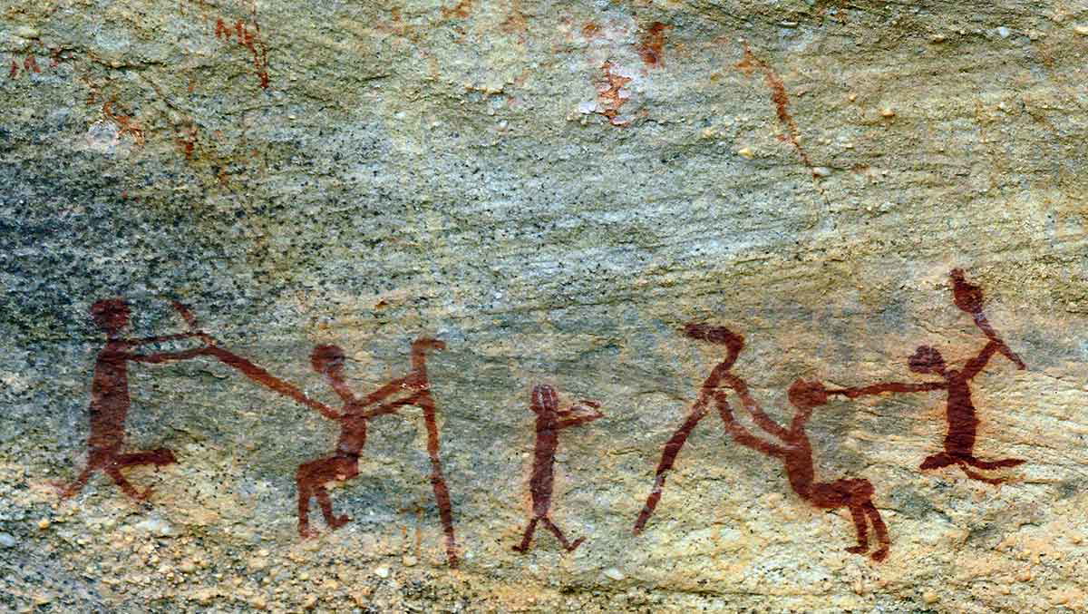 paleo indian rock art brazil