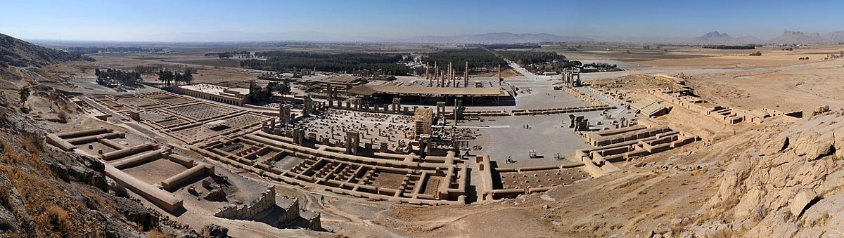 panorama persepolis iran