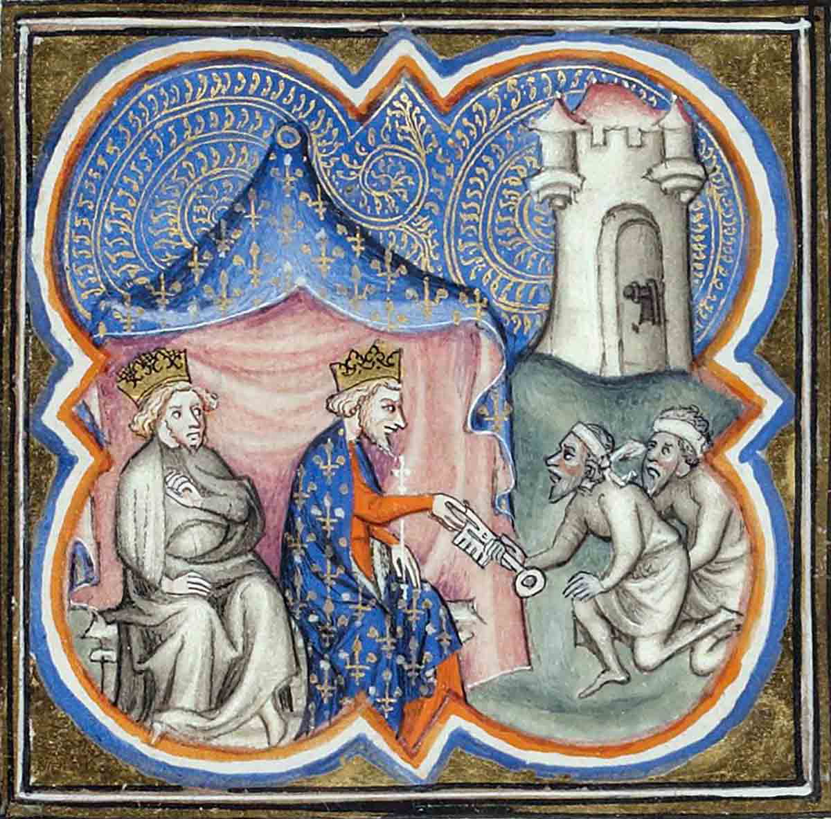 philip and richard the lionheart at acre