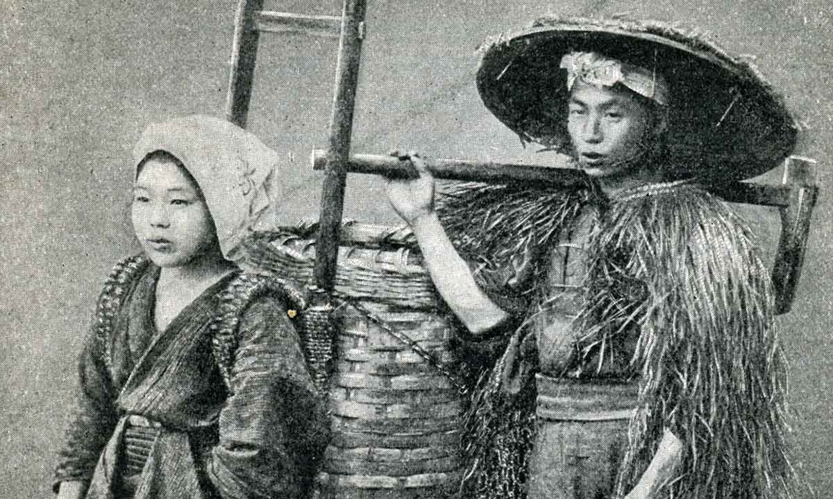 photo japanese peasants