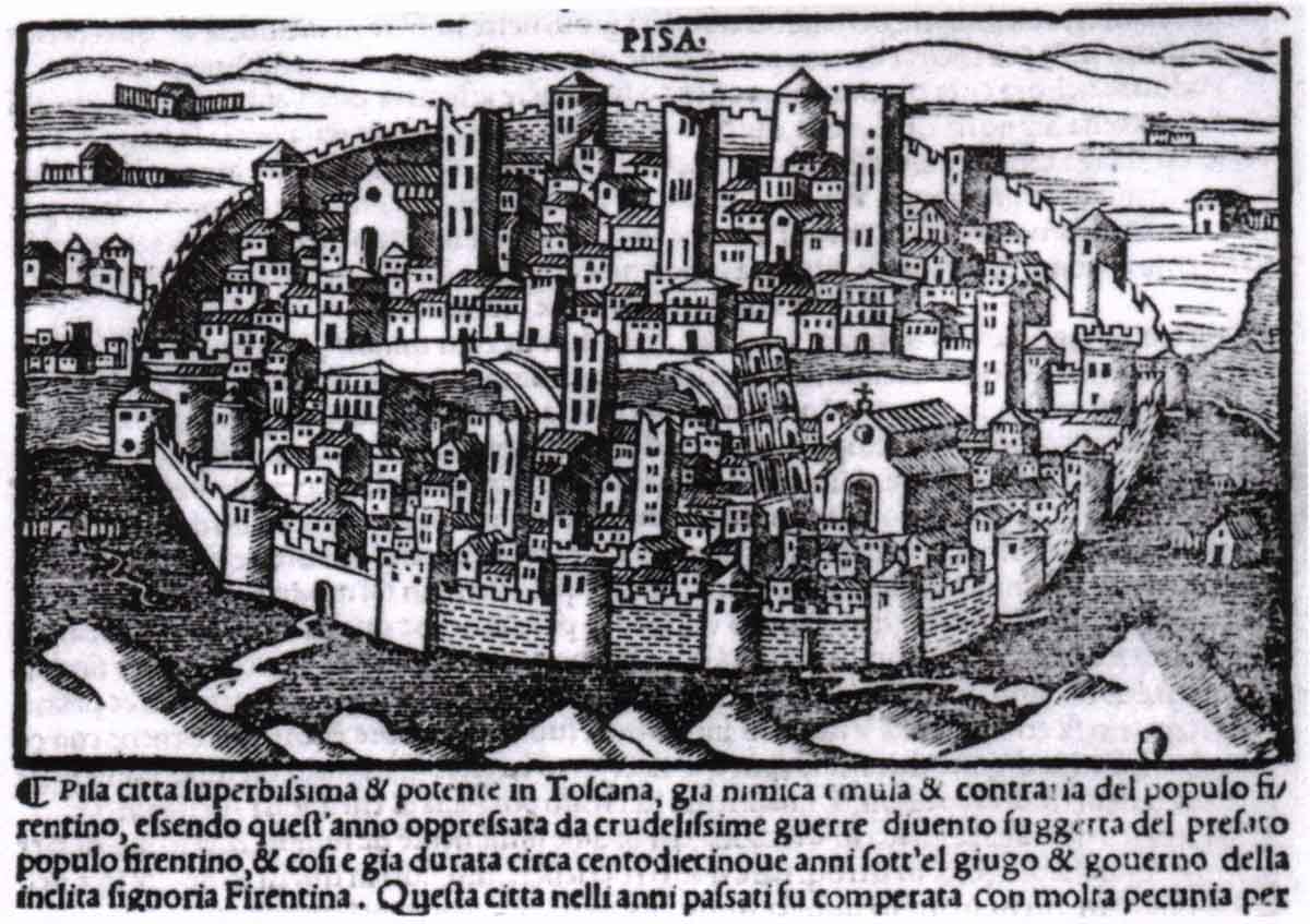 pisa map 1540