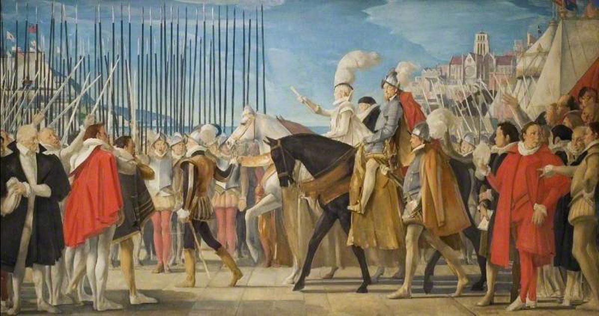 queen elizabeth i at tilbury