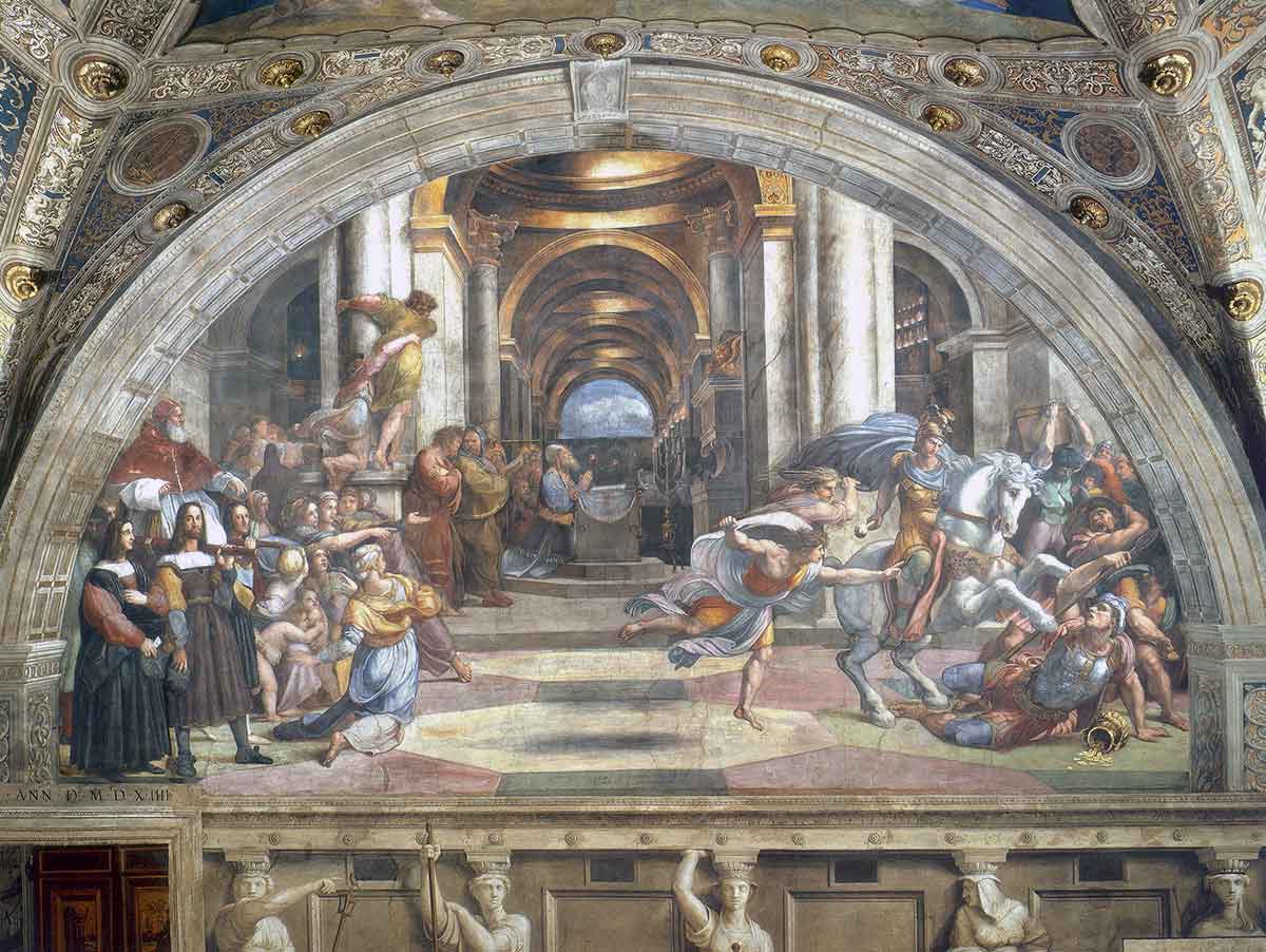 raphael heliodorus fresco