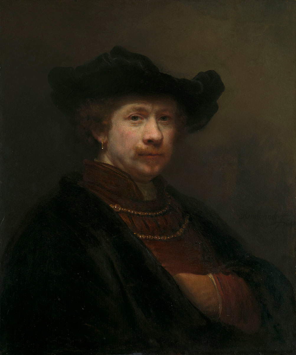 rembrandt self portrait