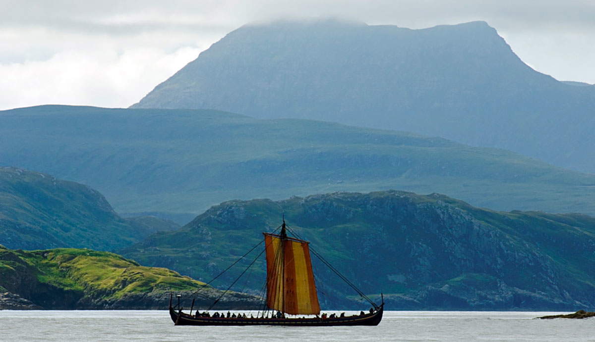 replica boat vikings in ireland