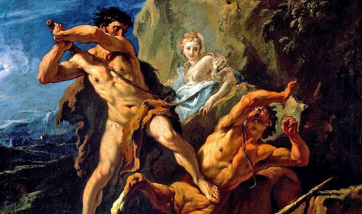 ricci heracles killing nessus painting