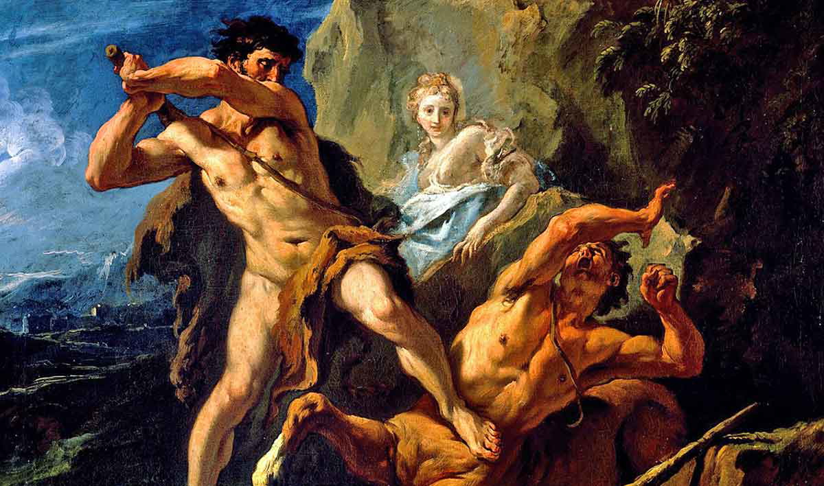 ricci heracles killing nessus painting