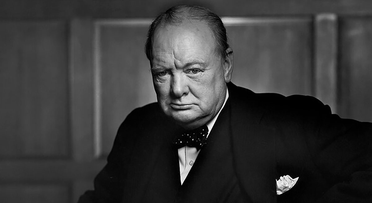 roaring lion winston churchill