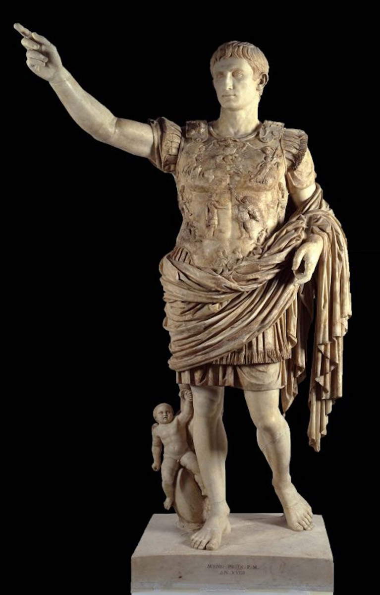 roman art augustus prima porta