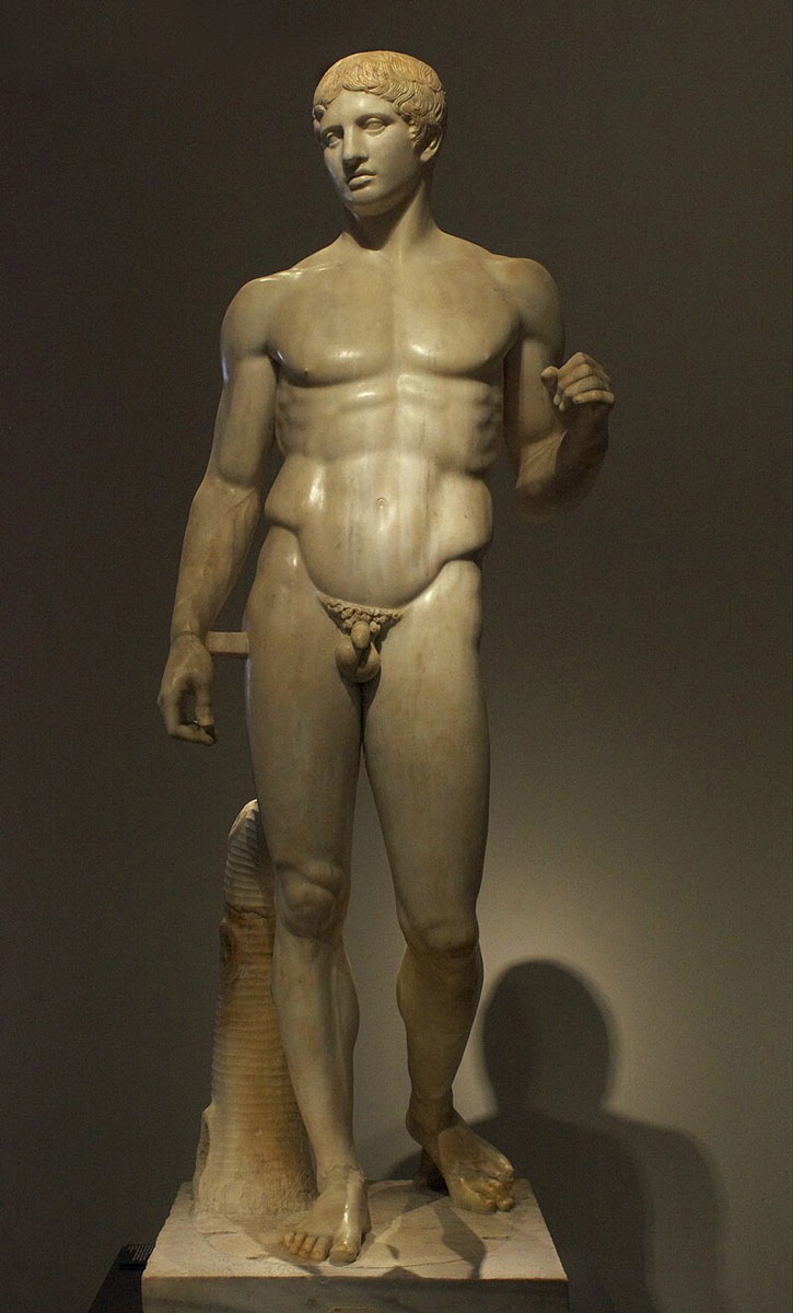 roman copy doryphoros polykleitos