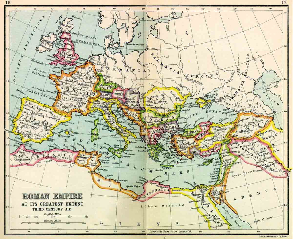 rome reich river map