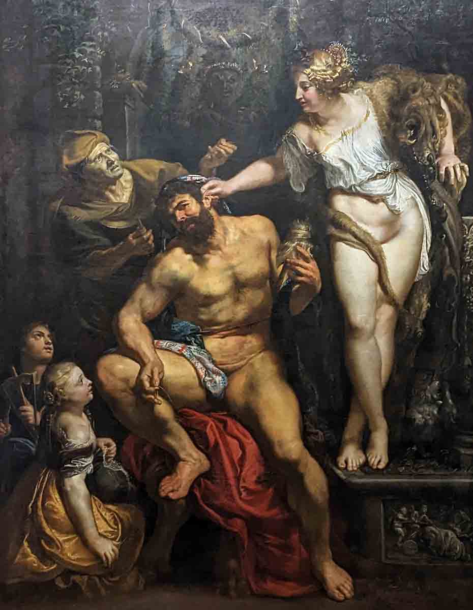 rubens hercules omphale painting