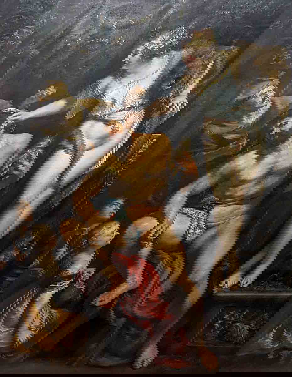 rubens hercules omphale painting