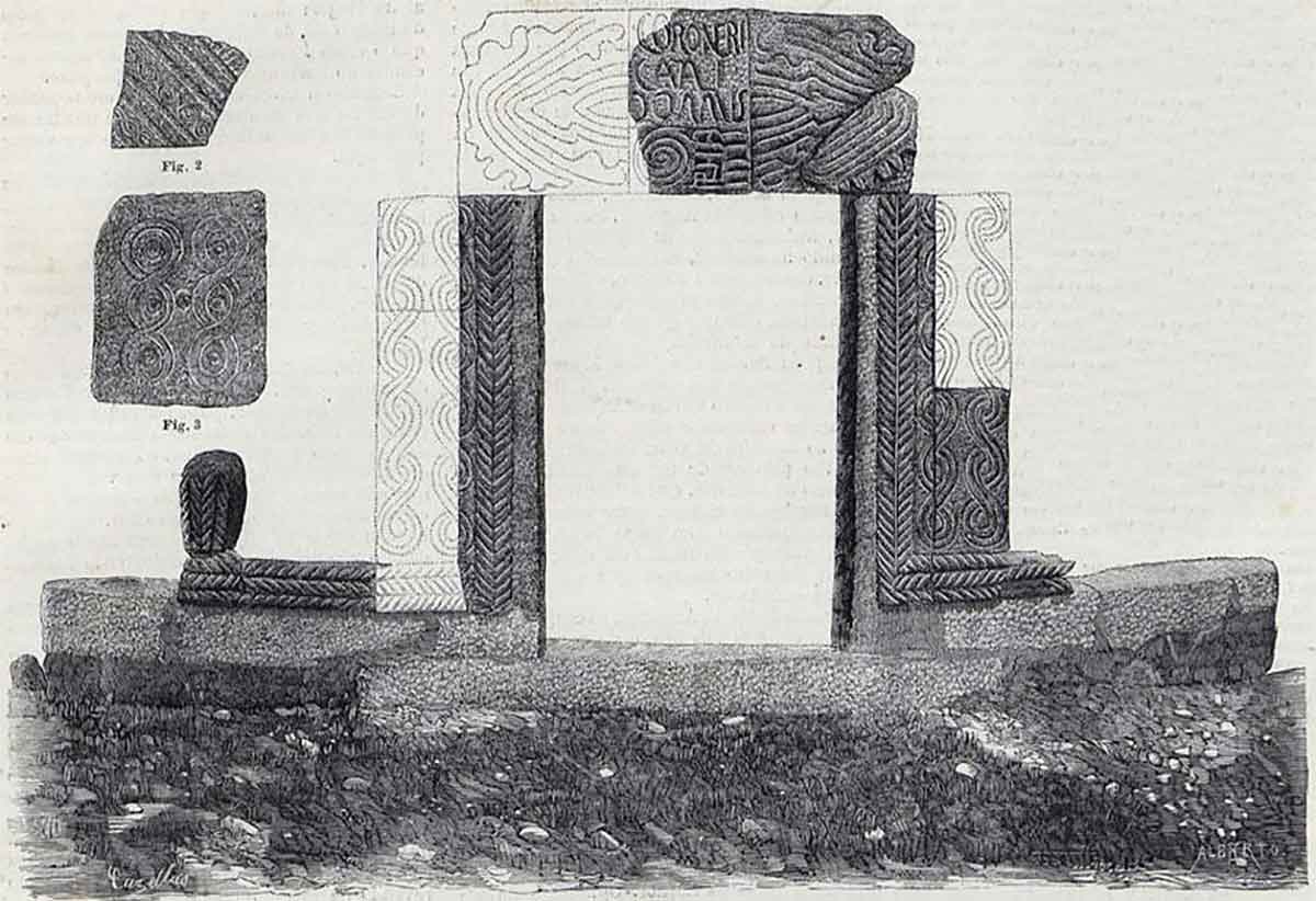 sabroso doorway reconstruction celts portugal