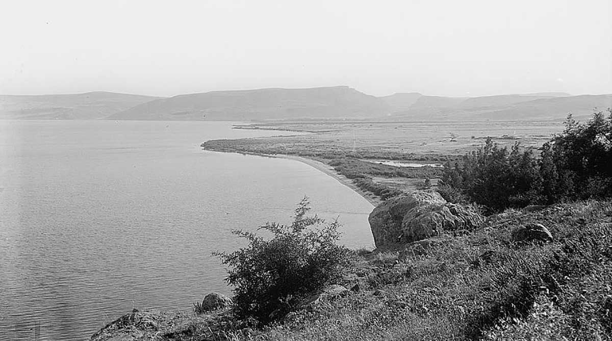 sea gallilee document photograph