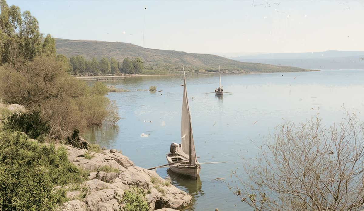 sea gallilee photograph